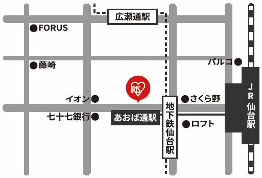 アンテナショップ地図