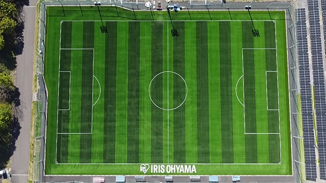 サッカーグラウンドを新設しました