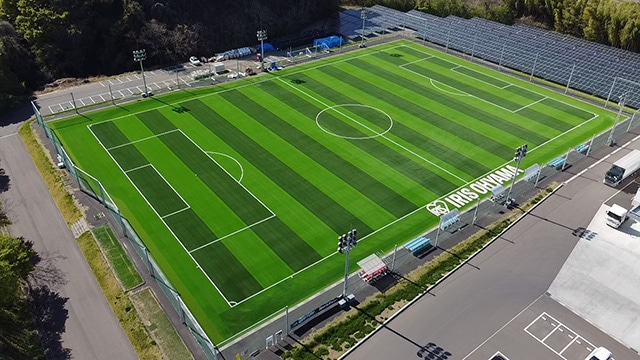 サッカーグラウンドを新設しました