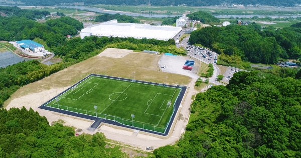 サッカーグラウンドを新設しました