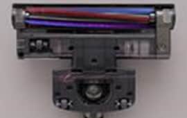掃除機に装着しているモップ帯電ケースで静電気を発生