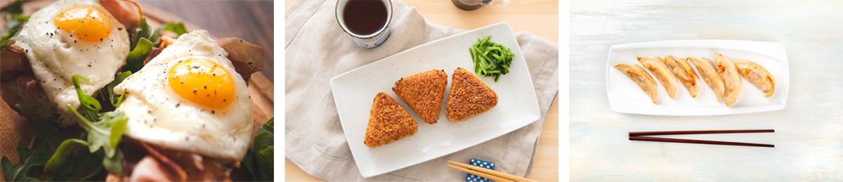 自動調理メニュー 片面焼き（8種類）