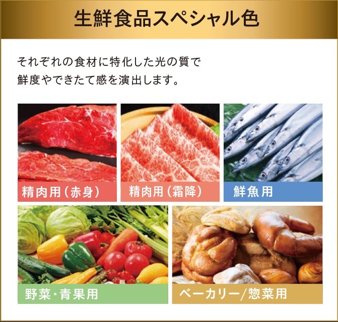 生鮮食品専用シリーズ