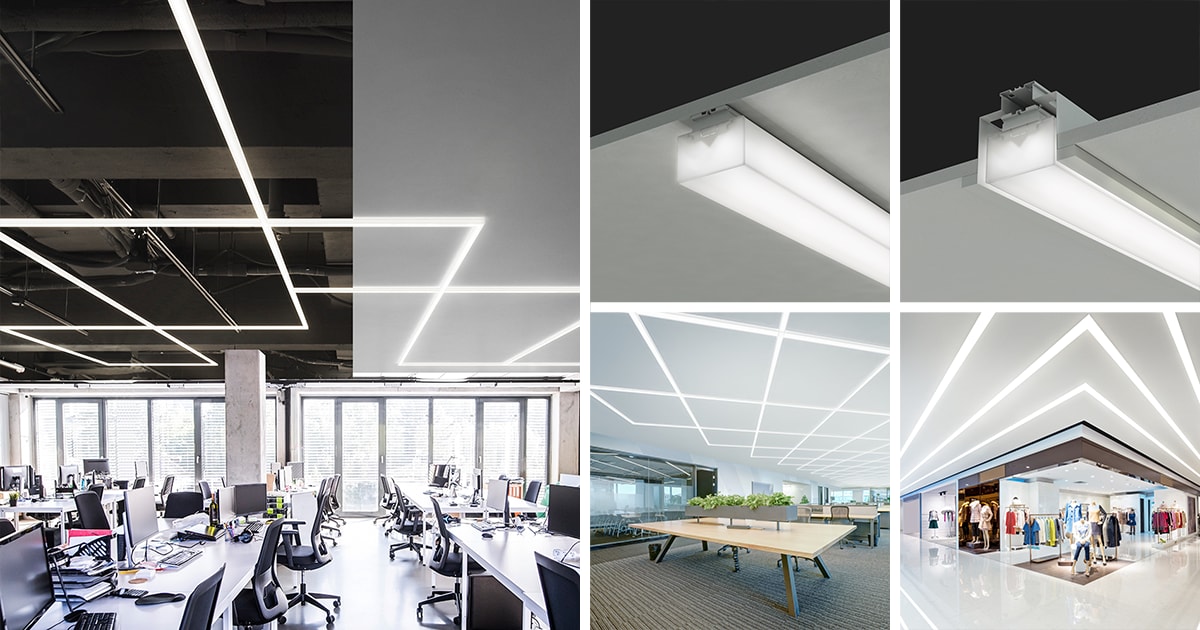 多様な空間に対応 建築デザインの可能性を拡げるLED一体型ベースライト「ラインルクス edge(エッジ)」新発売