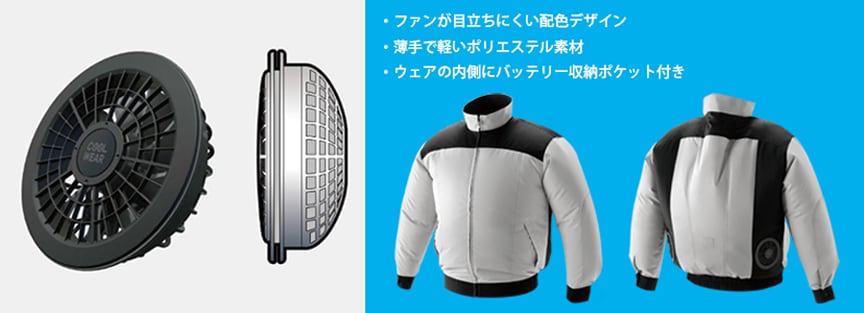 湿気や熱気を放出する高機能ウェア
