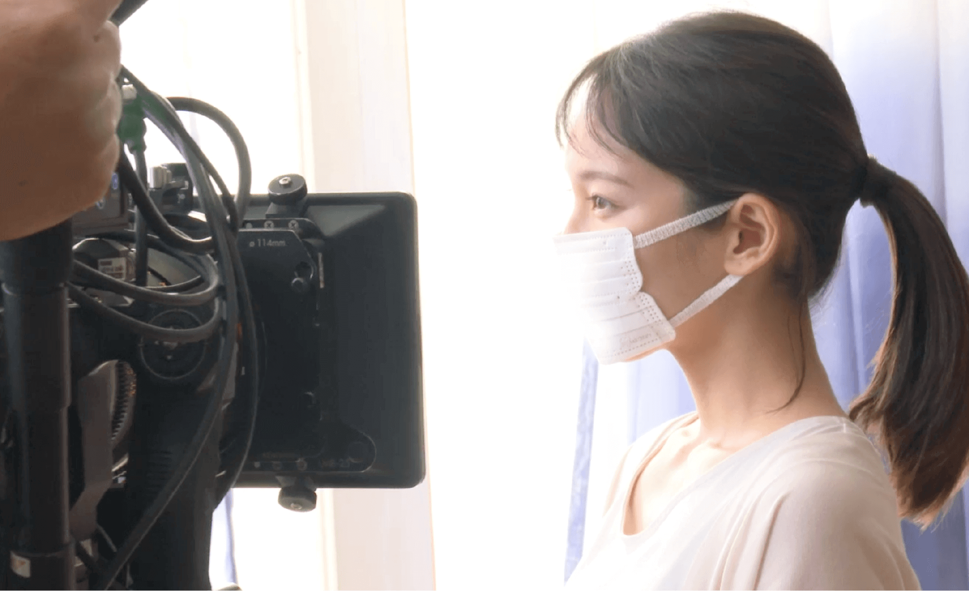 国産マスクシリーズTVCM「日本のマスク」篇 メイキング映像 - youtube