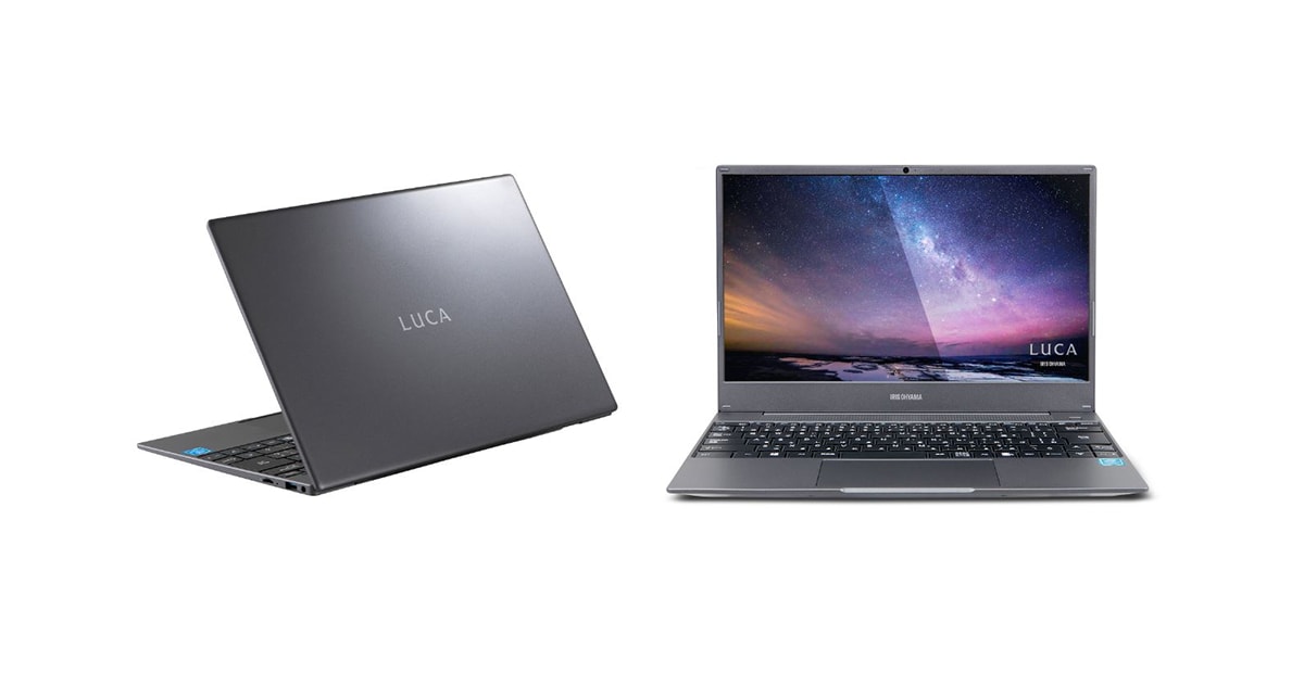 ニューノーマルな生活様式をサポート　テレワークやオンライン授業に最適なノートパソコン「LUCA Note PC」を新発売