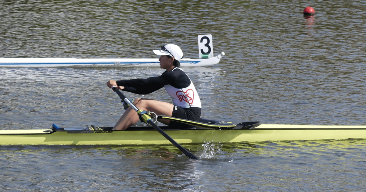 アイリスオーヤマボート競技部 角谷真緒 ユニバーシアード競技大会 女子軽量級シングルスカル日本代表に内定