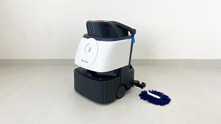 アイリスロボティクス AI除菌清掃ロボット「Whiz i IRIS EDITION(ウィズアイアイリスエディション)」専用サイドモップオプションサービスを提供開始