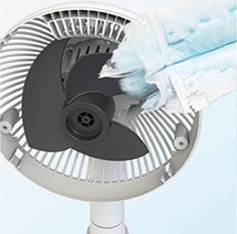 1台でサーキュレーターと扇風機の2役の活躍!「コンパクトサーキュレーター扇風機」新発売