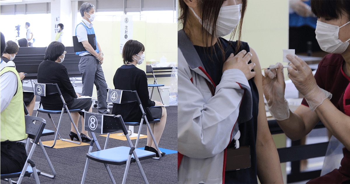 宮城県内初※ アイリスオーヤマ 角田I.T.P./角田工場にて新型コロナウイルスワクチン職域接種を開始