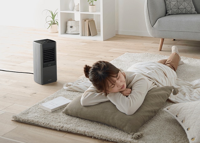 パワフルな風量と本体のスリム化を両立「大風量セラミックファンヒータースリム」新発売