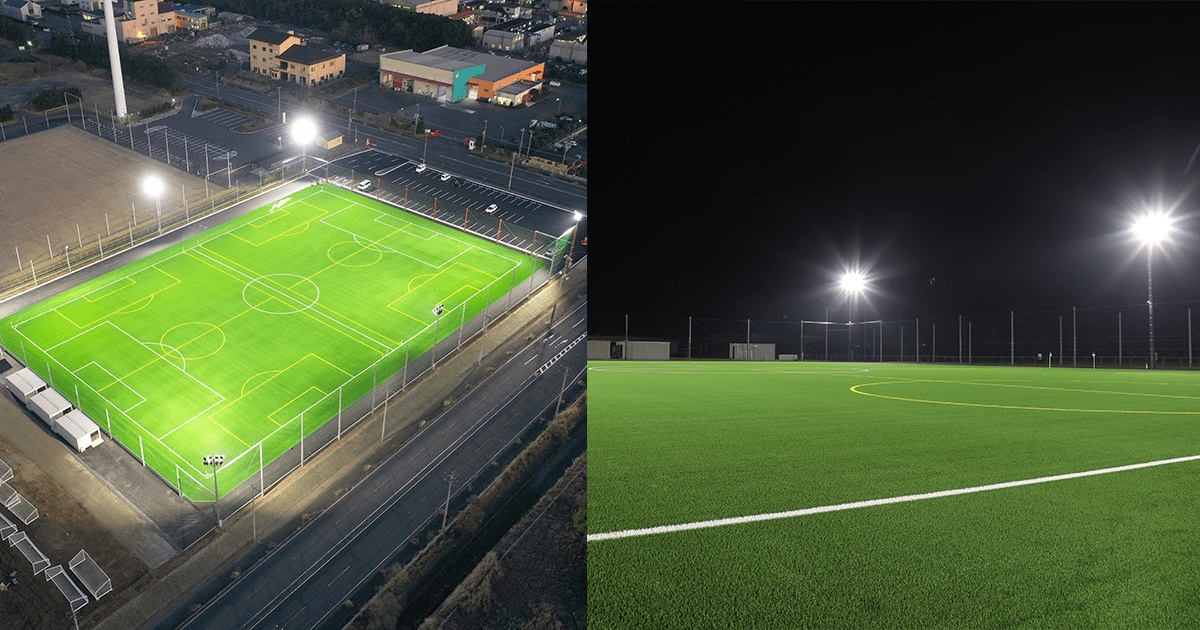 育成年代のトップ選手輩出を支援 「Kashima Antlers Academy Field※1」に 当社人工芝GEO-TURFが採用