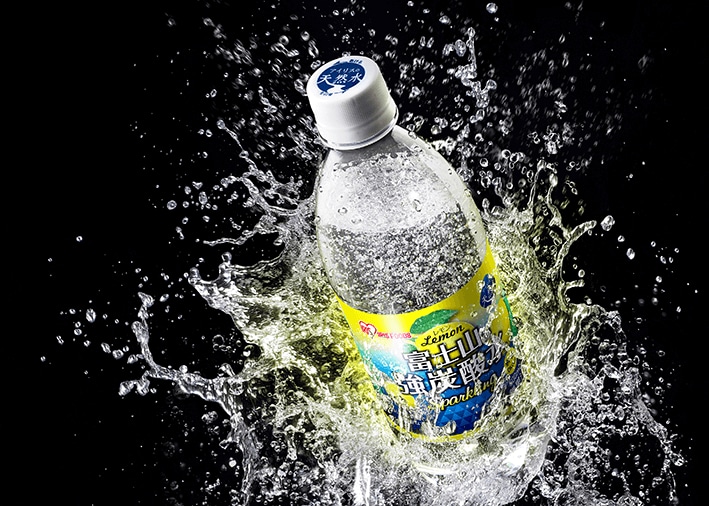 「富士山の強炭酸水レモン」