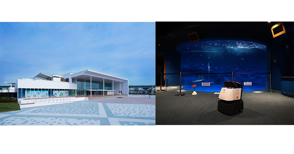 DX清掃ロボット「Whiz i アイリスエディション」 水族館で初！仙台うみの杜水族館に導入