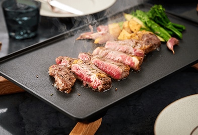 ステーキ肉調理