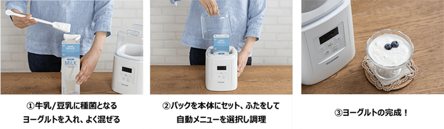 ヨーグルトの作り方