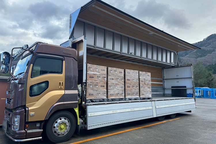 出荷の様子