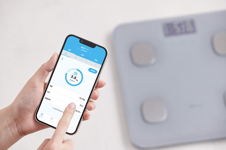 IRIShealthcare ウェルネスノートの使用画像