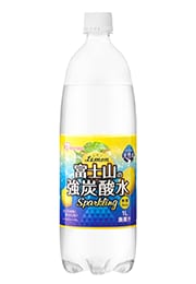 富士山の強炭酸水 レモン1L