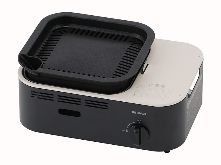 減煙焼肉カセットコンロIGC-GY1-T（テラコッタ）単品画像