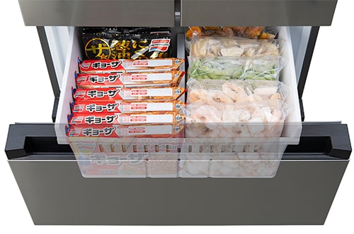 ダイニングやリビングに設置イメージ 66L ホワイト