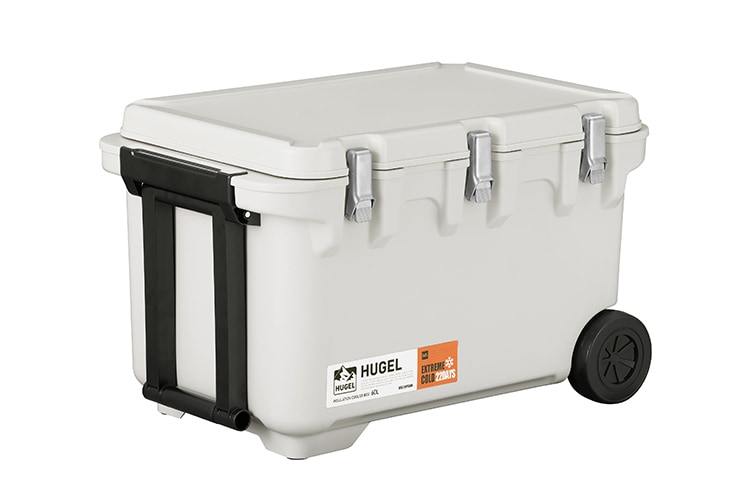 HUGEL　真空断熱クーラーボックス60L ホワイトアッシュ 製品画像