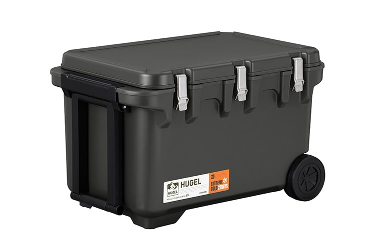 HUGEL　真空断熱クーラーボックス60L チャコールグレー 製品画像