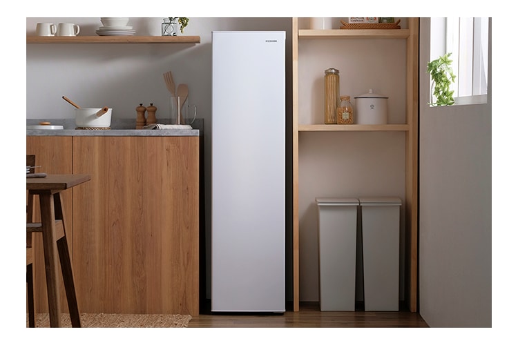 スリム冷凍庫 120L「IUSN-S12A-W」 