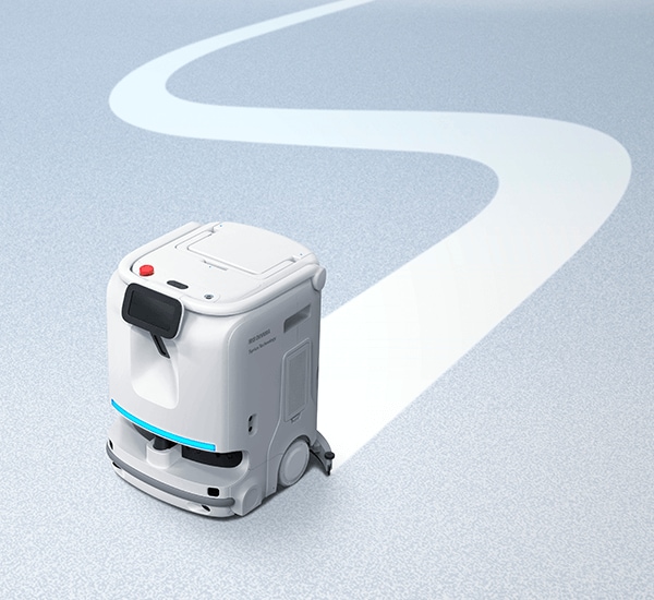 DX清掃ロボット BROIT(ブロイト)の稼働イメージ