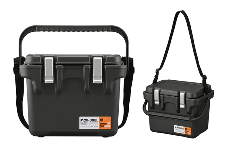 HUGEL　真空断熱クーラーボックス15L（VITC-15）チャコールグレーの製品画像