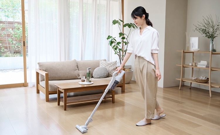 壁際のゴミの吸い取り逃しを防ぐ