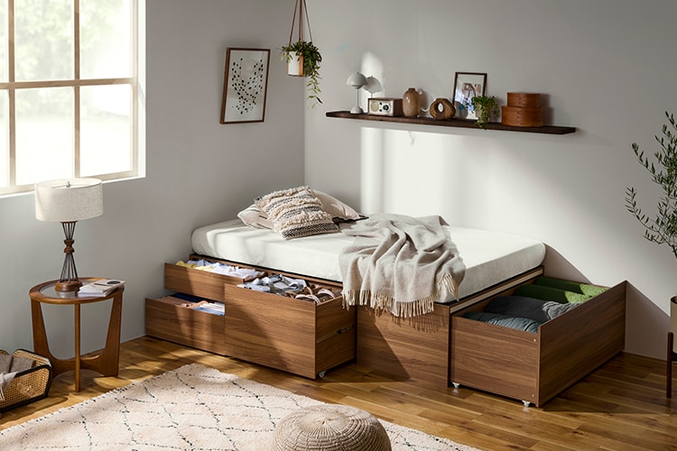 しまう、隠す、すっきり空間