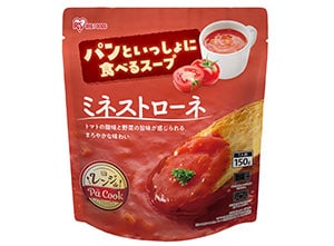 「パンといっしょに食べるスープ」ミネストローネ