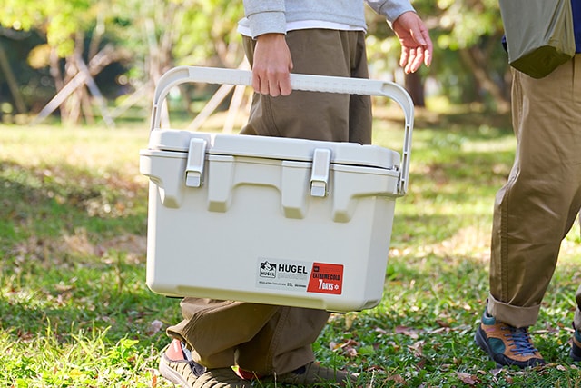 しっかり握れるハンドルで、短距離移動がスムーズ