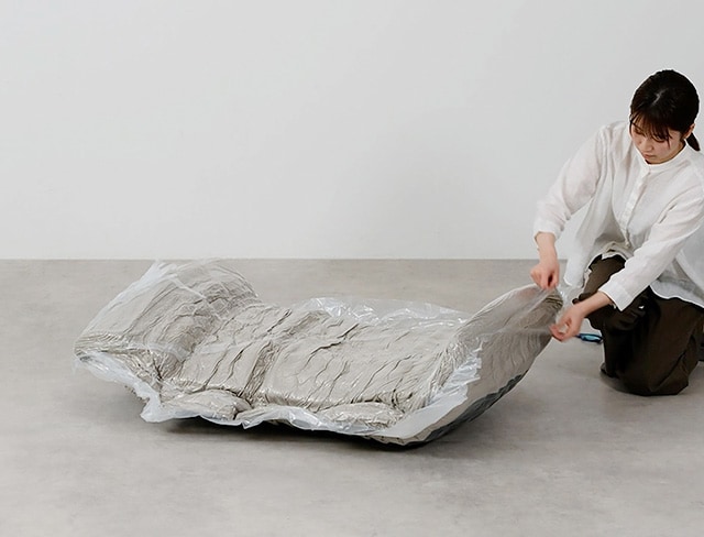 料理中に暑くなってしまうキッチンでの使用イメージ