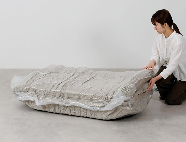 低騒音運転を実現。寝室での使用イメージ