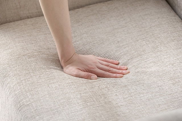 ポケットコイルとウレタン素材によりクッション性が高い