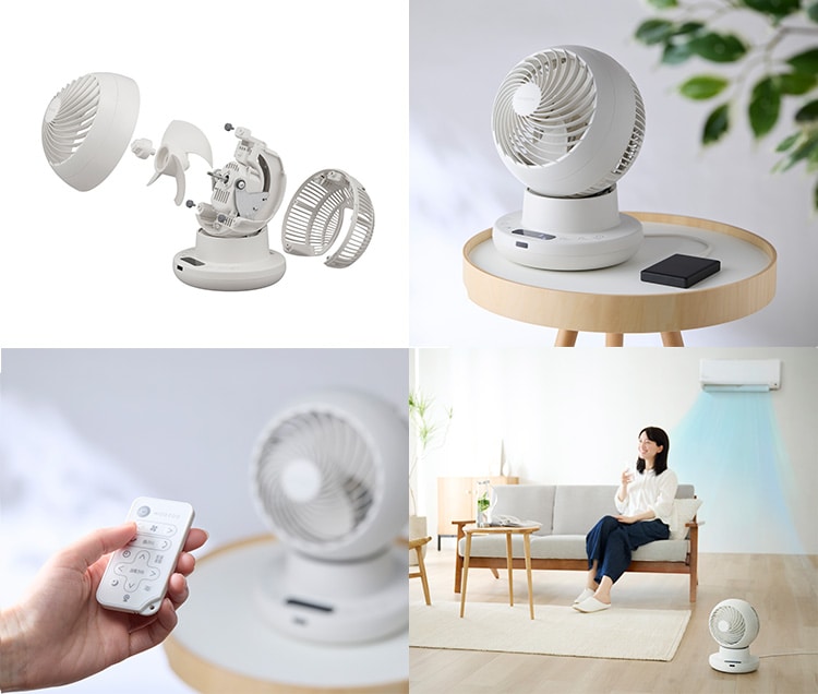 工具無しで本体背面まで全て分解、外したパーツを丸洗い可能　WOOZOO 360 i
