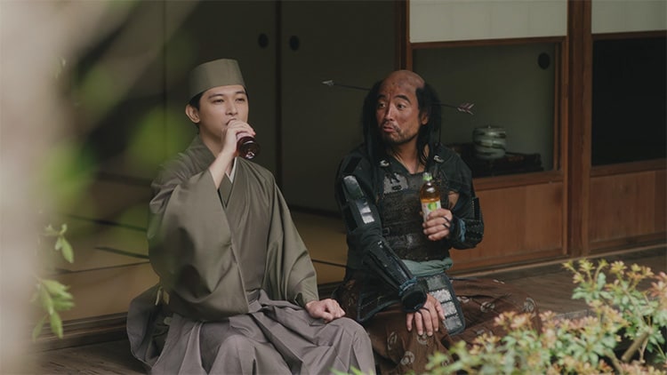 アイリスのお茶 綠 新TVCM「落ち武者」篇