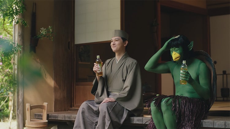 アイリスのお茶 綠 新TVCM「河童」篇
