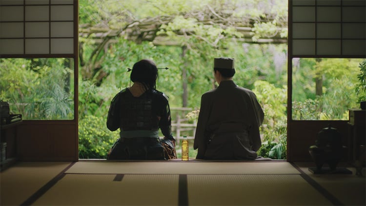 アイリスのお茶 綠 新TVCM「落ち武者」篇