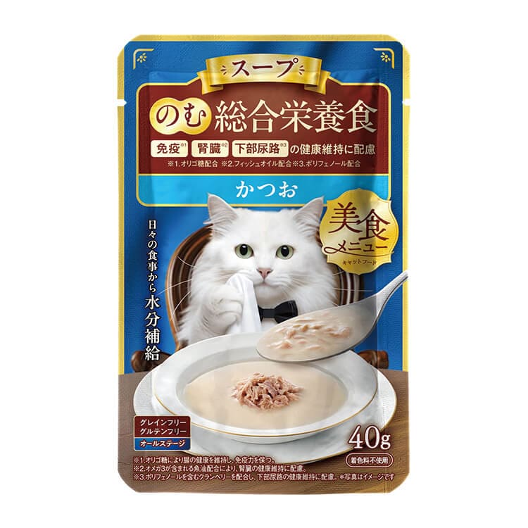 美食メニュー　スープ かつお 40g P-40SK×1P