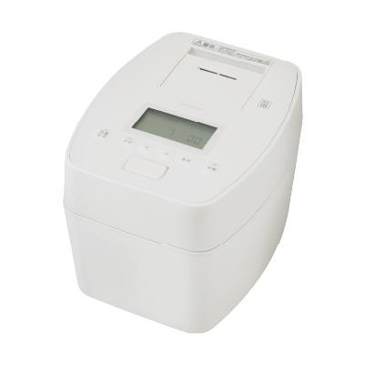 超美品　アイリスオーヤマ 圧力IHジャー炊飯器 ホワイト アイリスオーヤマ 圧力IHジャー炊飯器 5.5合 米屋の旨み 50銘柄炊き 極