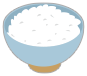 白米 168kcal