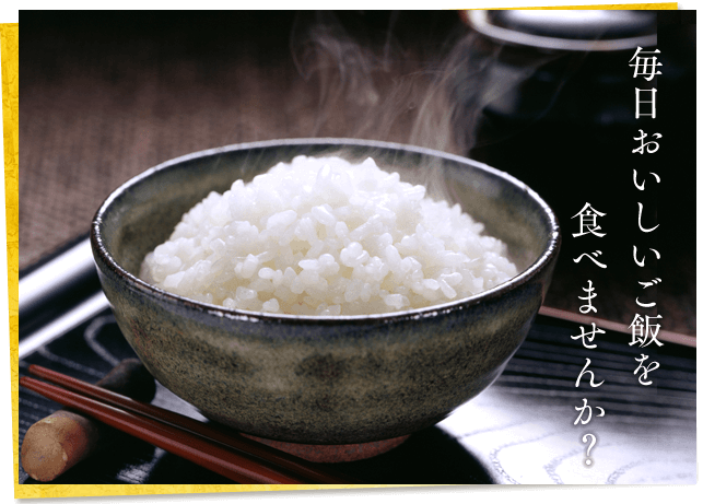 おいしいご飯を食べませんか