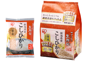 鮮度を保つ　新鮮小袋パック