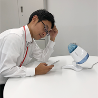 強力コンパクトサーキュレーター　サーキュレーターアイシリーズ開発者