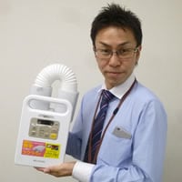 ふとん乾燥機カラリエ開発者