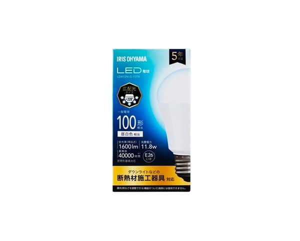 E26 広配光タイプ｜E26｜LED電球｜照明｜電化製品｜商品情報｜アイリス